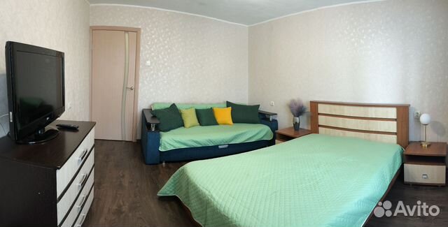 

1-к. квартира, 37 м², 2 кровати
