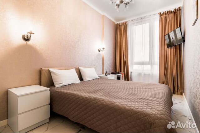 

1-к. квартира, 38 м², 2 кровати