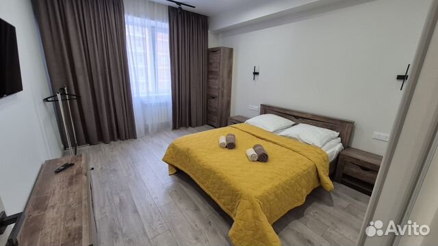 

1-к. квартира, 47 м², 2 кровати