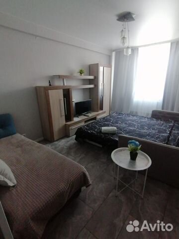 

1-к. квартира, 34 м², 2 кровати