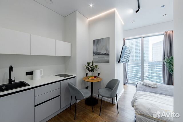 

Квартира-студия, 16,7 м², 1 кровать