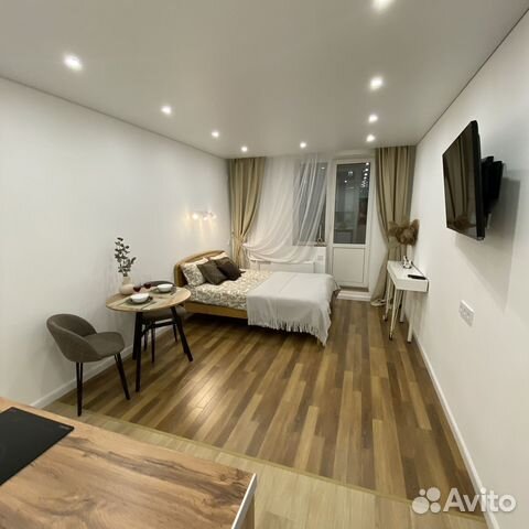 

Квартира-студия, 28 м², 1 кровать