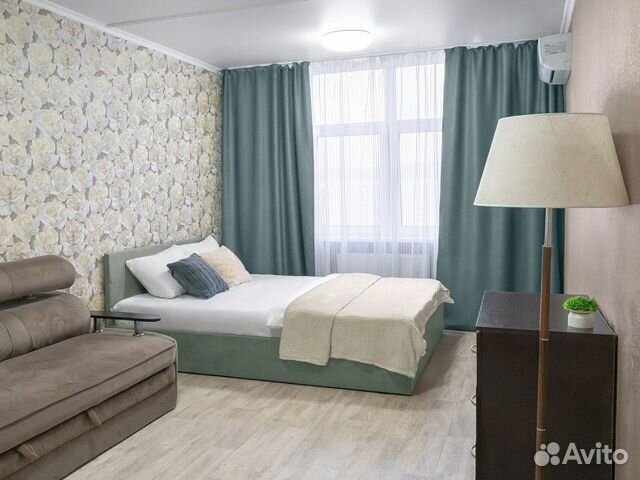

1-к. квартира, 38 м², 2 кровати