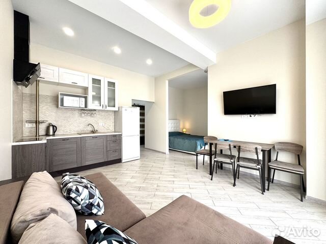 

Квартира-студия, 34 м², 2 кровати