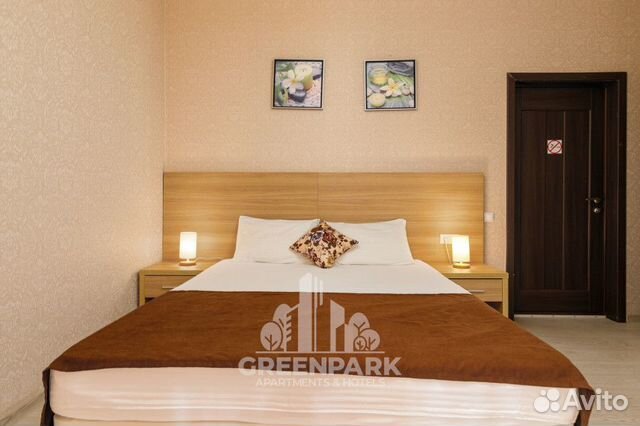 

Квартира-студия в апарт-отеле, 20 м², 2 кровати