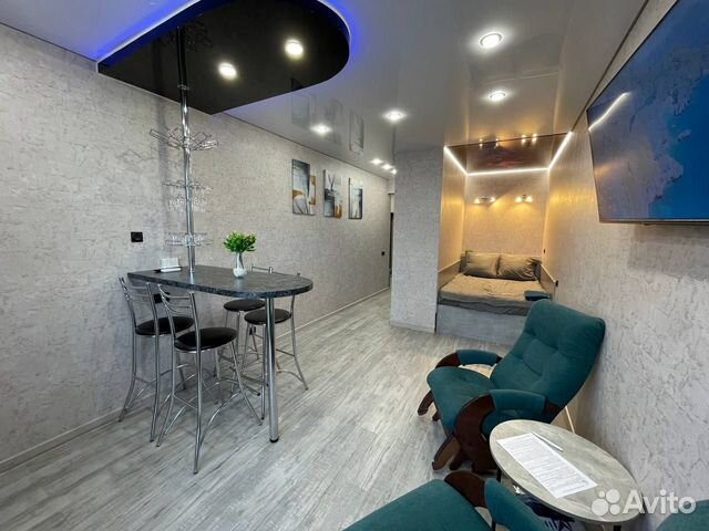 

Квартира-студия, 34 м², 1 кровать