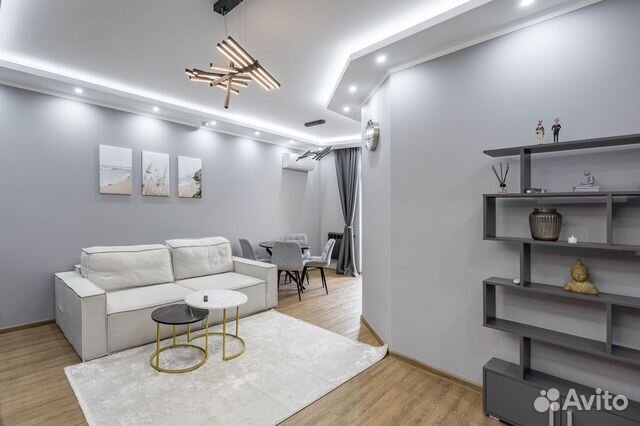 

1-к. квартира, 46,6 м², 2 кровати
