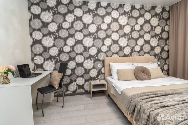

1-к. квартира, 45 м², 3 кровати