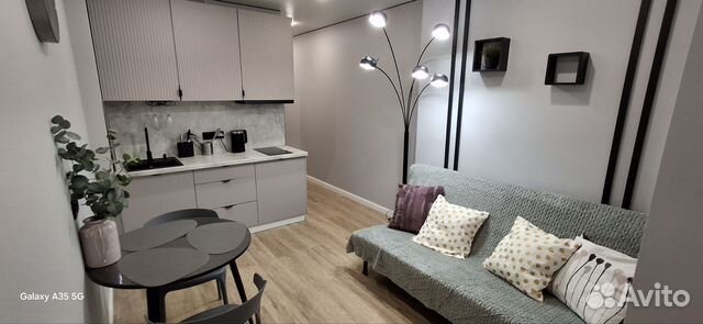 

Квартира-студия, 28 м², 2 кровати