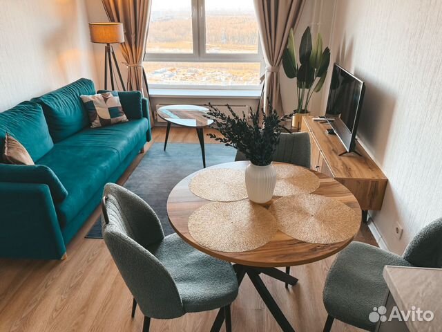 

1-к. квартира, 36 м², 2 кровати