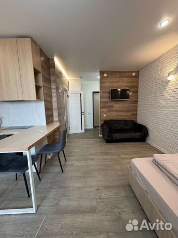

Квартира-студия, 33 м², 2 кровати