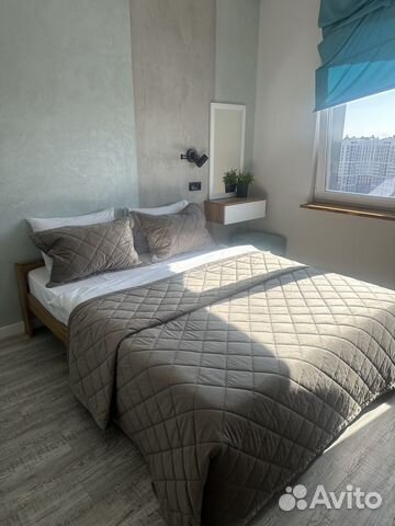 

1-к. квартира, 44 м², 2 кровати