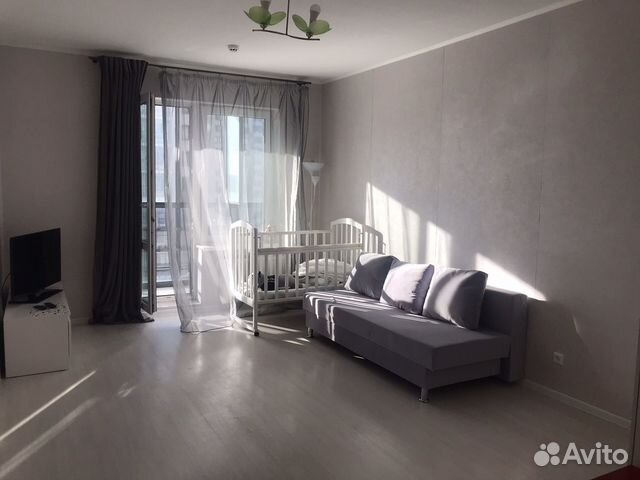 

Квартира-студия, 36 м², 2 кровати