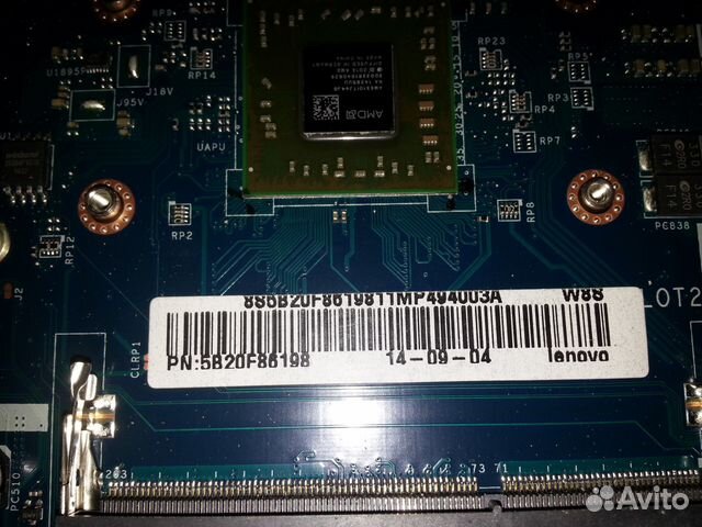 Плата для ноутбука Lenovo B50-45, B5045 NM-A291 Плата для ноутбука Lenovo B50-45, B5045 NM-A291