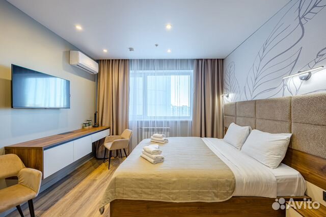 

Квартира-студия в апарт-отеле, 21 м², 3 кровати