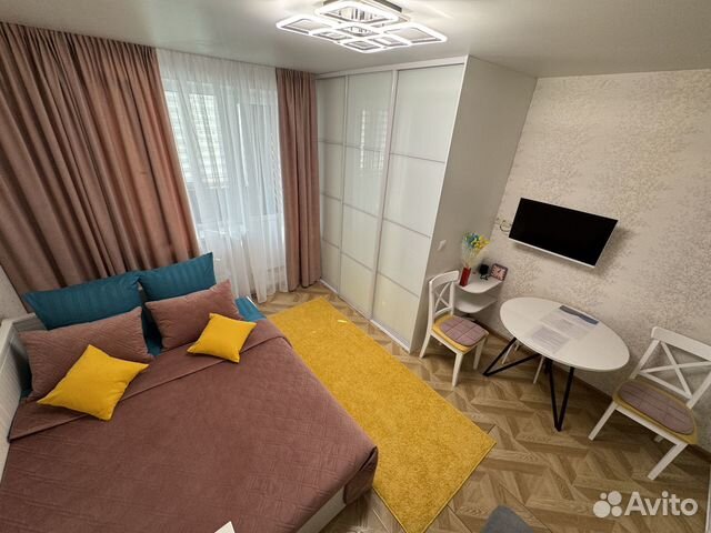 

Квартира-студия, 30 м², 2 кровати