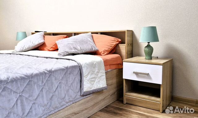 

1-к. квартира, 45 м², 2 кровати