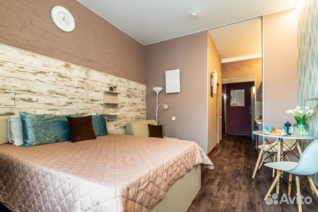 

Квартира-студия, 29 м², 2 кровати