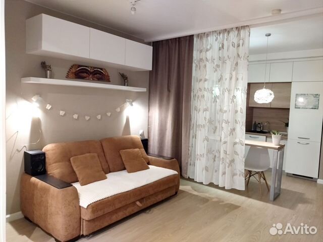 

Квартира-студия, 36 м², 1 кровать