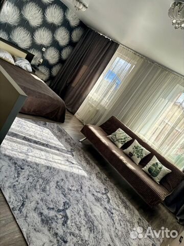 

Квартира-студия, 46 м², 2 кровати