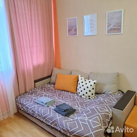 

Квартира-студия, 25 м², 2 кровати
