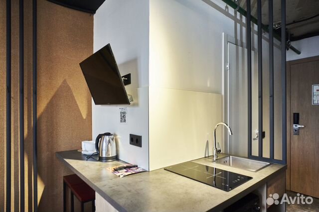

Квартира-студия, 15 м², 1 кровать