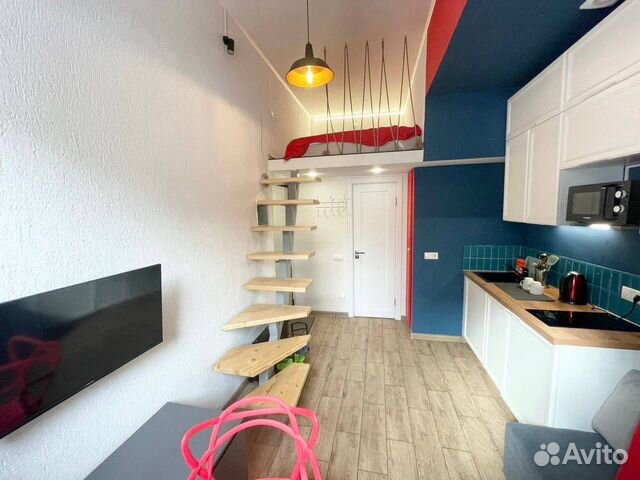 

Квартира-студия, 20 м², 2 кровати