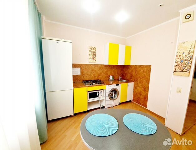 

1-к. квартира, 37 м², 2 кровати