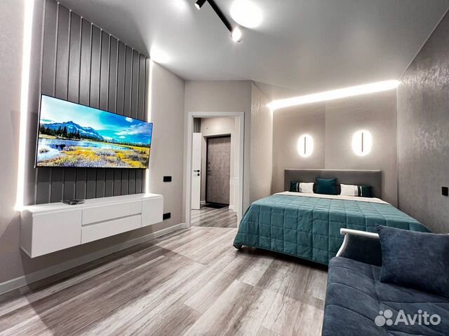 

1-к. квартира, 41 м², 2 кровати