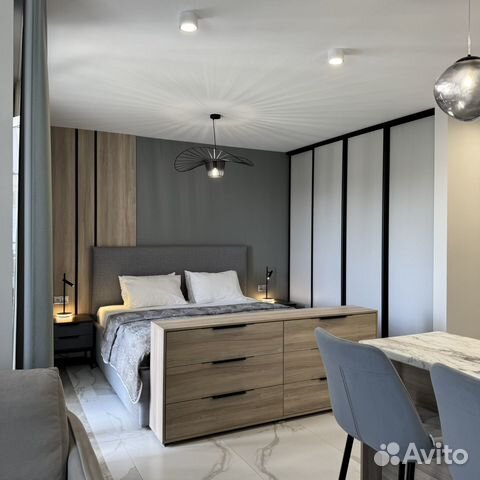 

Квартира-студия, 37 м², 2 кровати