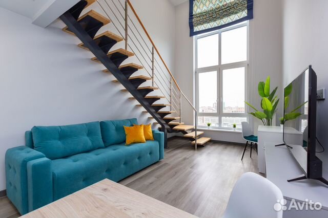 

Квартира-студия, 50 м², 2 кровати