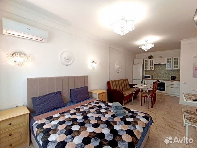 

Квартира-студия, 24 м², 2 кровати