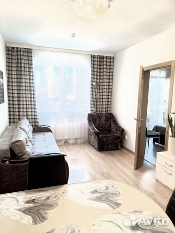 

1-к. квартира, 37 м², 2 кровати