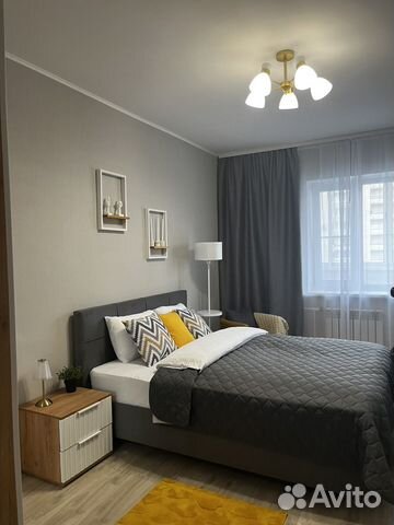 

1-к. квартира, 36 м², 2 кровати