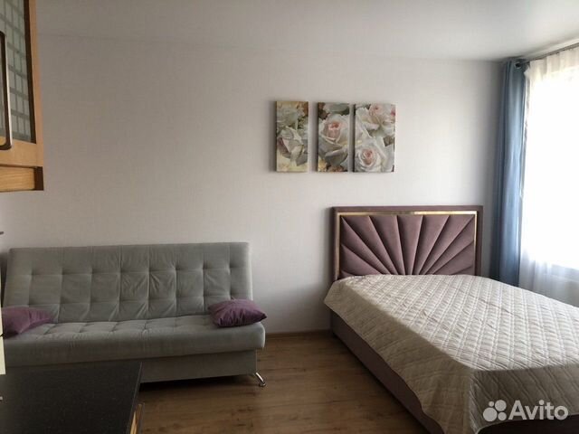 

Квартира-студия, 29 м², 2 кровати