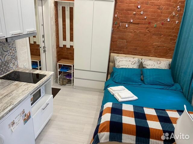 

Квартира-студия, 17 м², 1 кровать