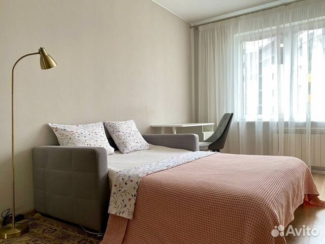 

1-к. квартира, 39 м², 2 кровати