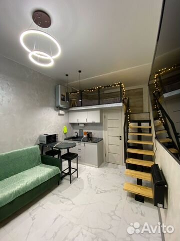 

Квартира-студия, 30 м², 2 кровати