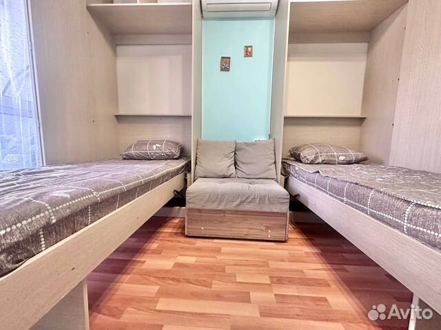 

Квартира-студия, 25,5 м², 2 кровати