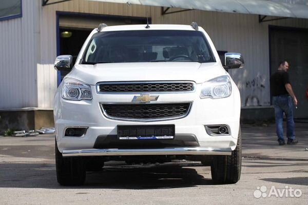 Защита бампера Трейлблейзер Chevrolet Trailblazer