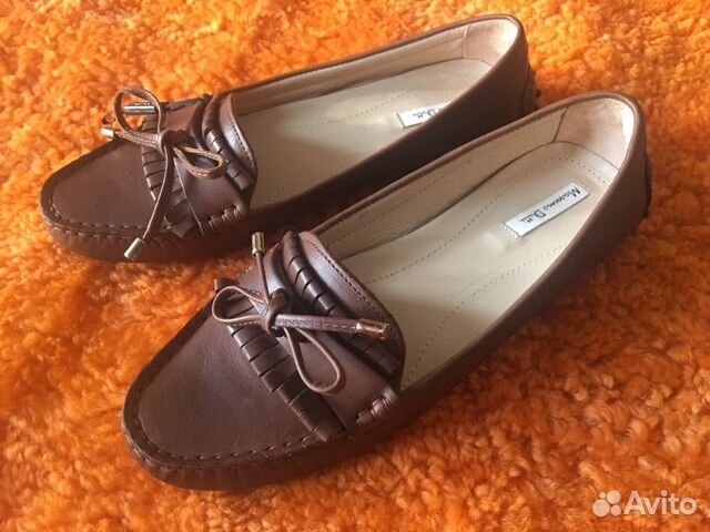 Мокасины Massimo Dutti, ботинки Zara, кожа, новые Мокасины Massimo Dutti, ботинки Zara, кожа, новые