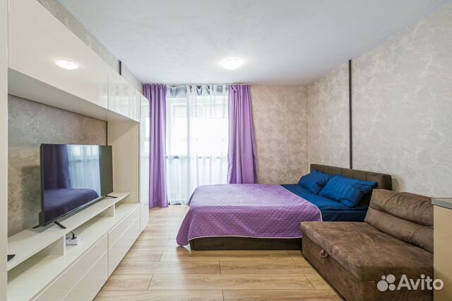 

Квартира-студия, 25 м², 3 кровати