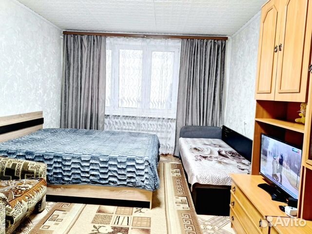 

1-к. квартира, 40 м², 2 кровати