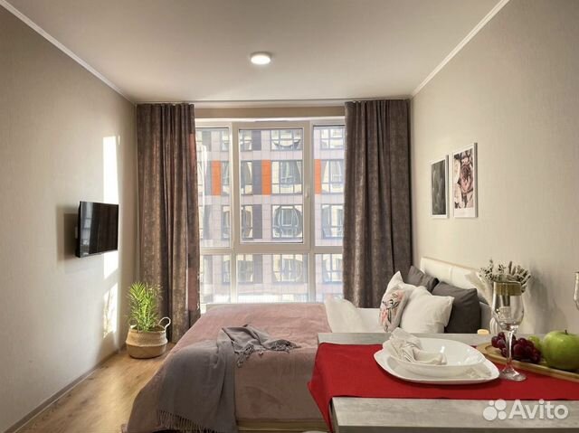 

Квартира-студия, 25 м², 2 кровати