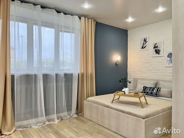 

Квартира-студия, 38 м², 2 кровати