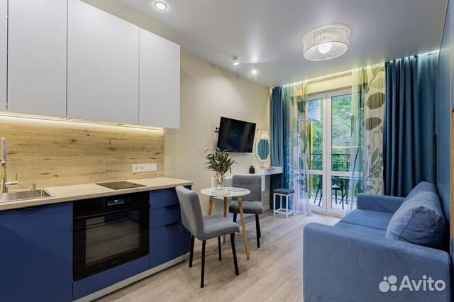 

Квартира-студия, 27 м², 1 кровать