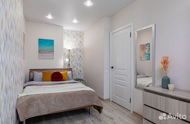 

1-к. квартира, 37 м², 2 кровати