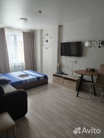 

Квартира-студия, 27 м², 2 кровати