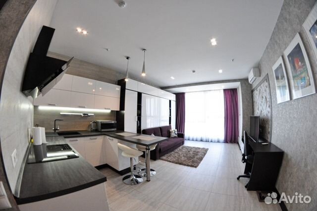 

Квартира-студия, 33 м², 2 кровати