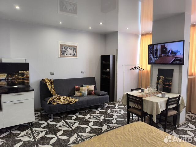 

Квартира-студия, 35 м², 2 кровати